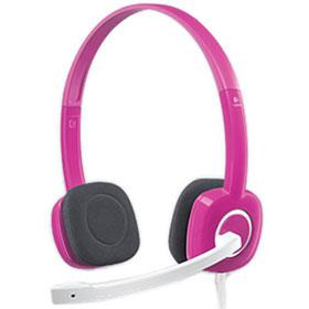 Logitech H150 Stereo Headset pink